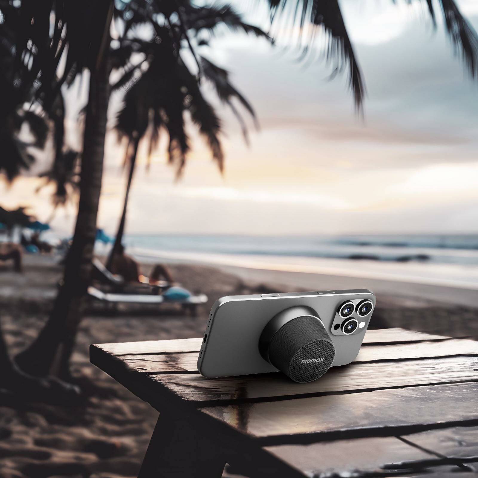 Momax 1-Vibe Go磁吸無線喇叭