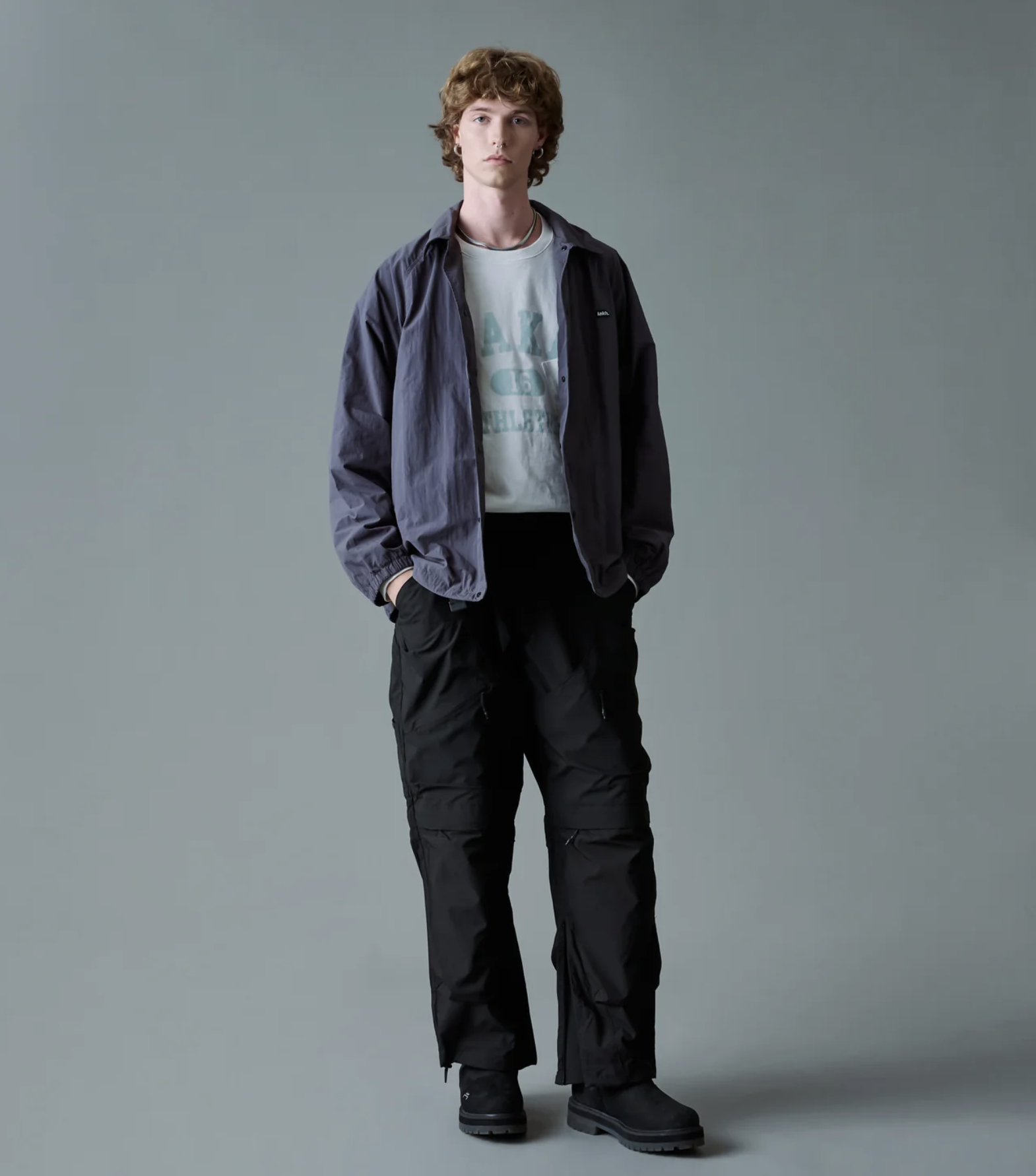 [現貨] LAKH FW24 Patched Worker Pants | Black