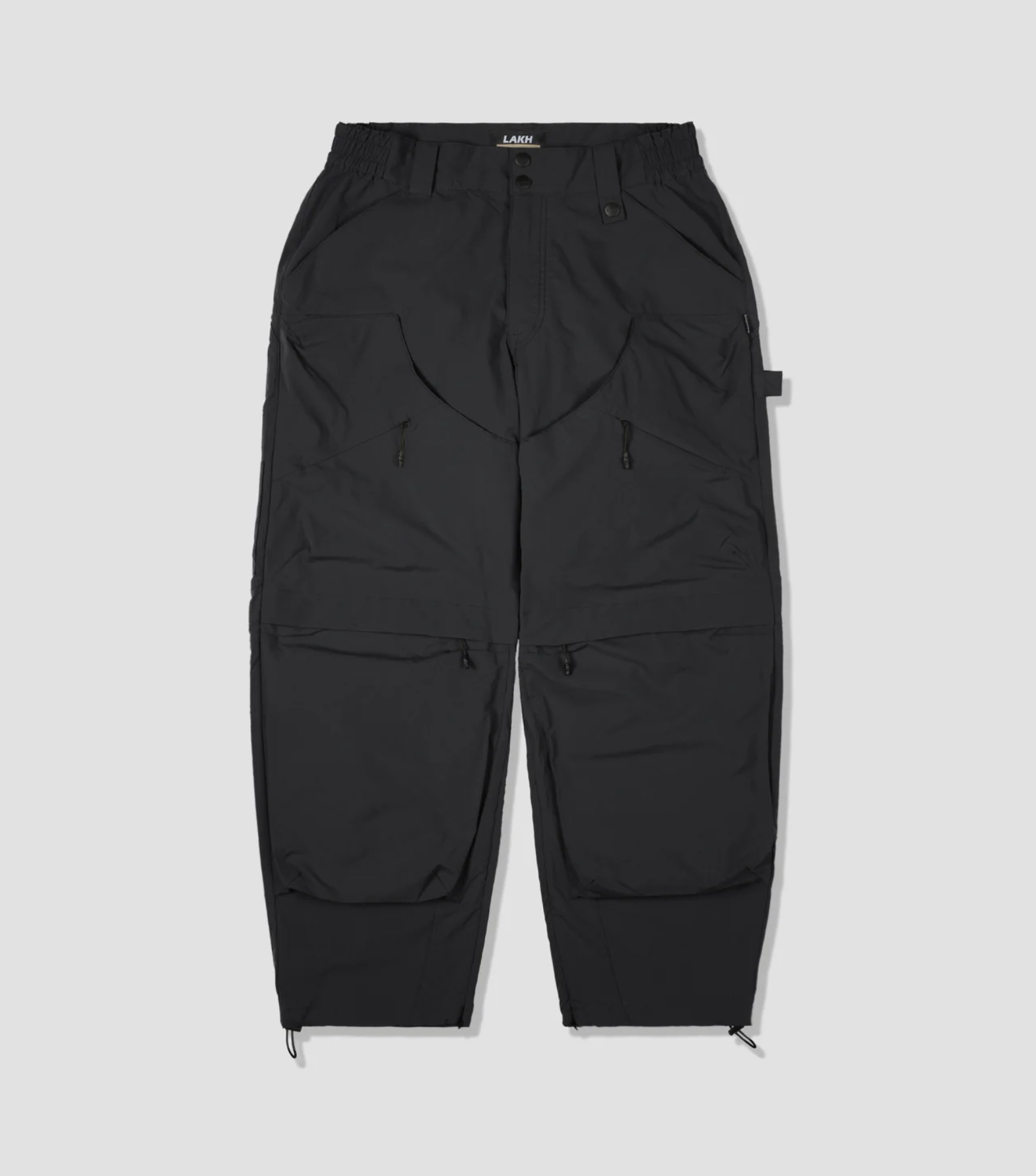 [現貨] LAKH FW24 Patched Worker Pants | Black