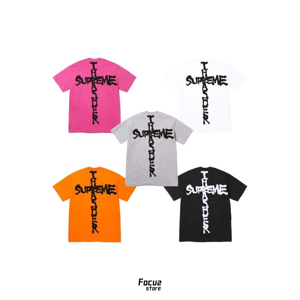 【Focus Store】預購 Thrasher x Supreme FW24 Week6 Crocs Tee 五色 聯名款