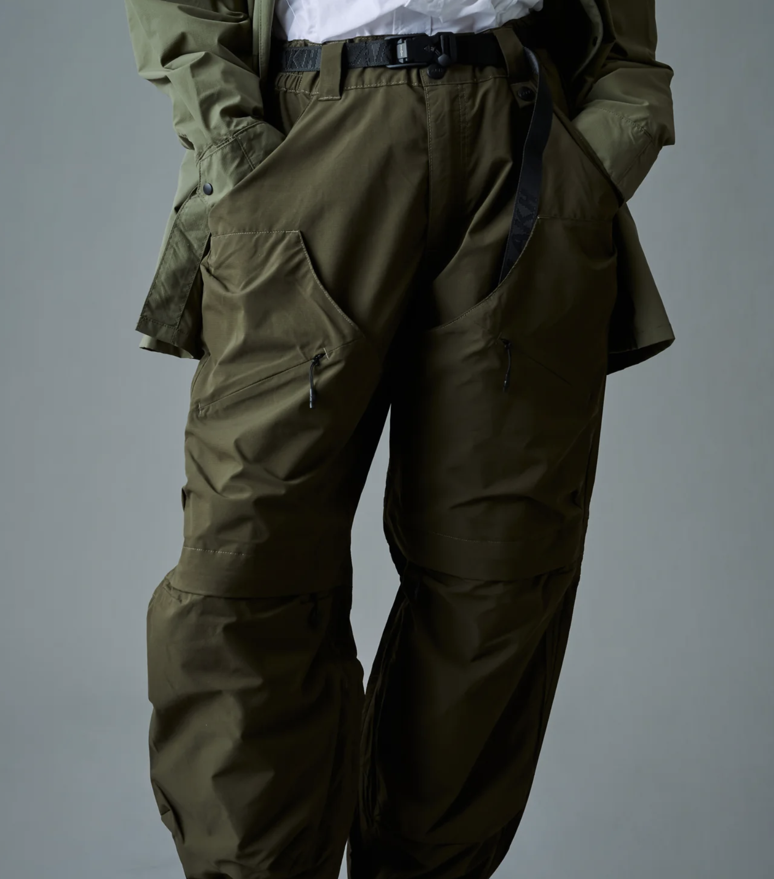 [現貨] LAKH FW24 Patched Worker Pants | Olive