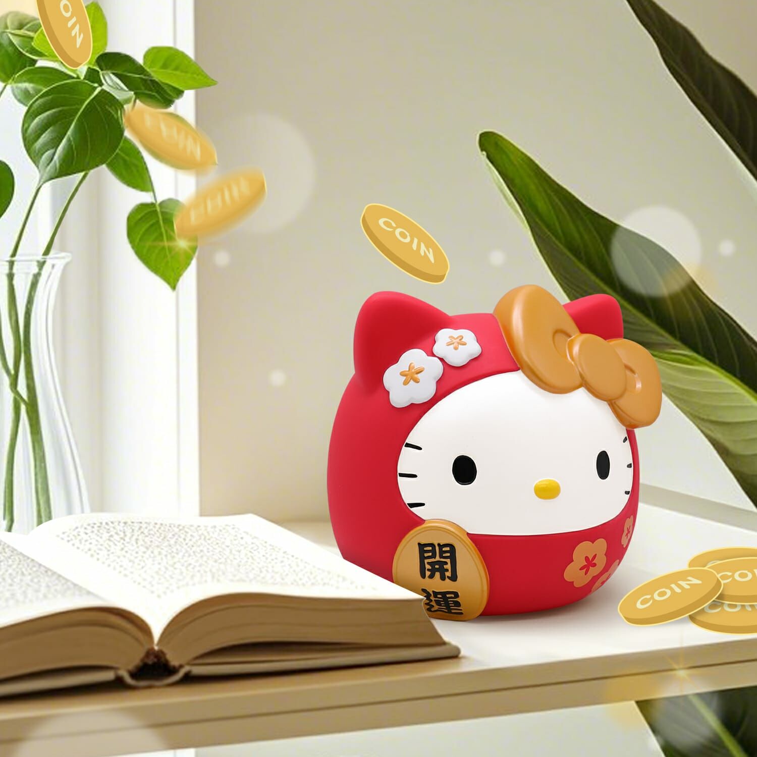 Garmma Sanrio達摩公仔存錢筒