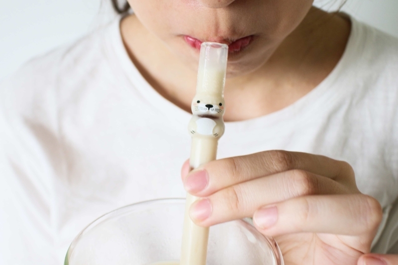 好玻海豹造型玻璃吸管環保吸管