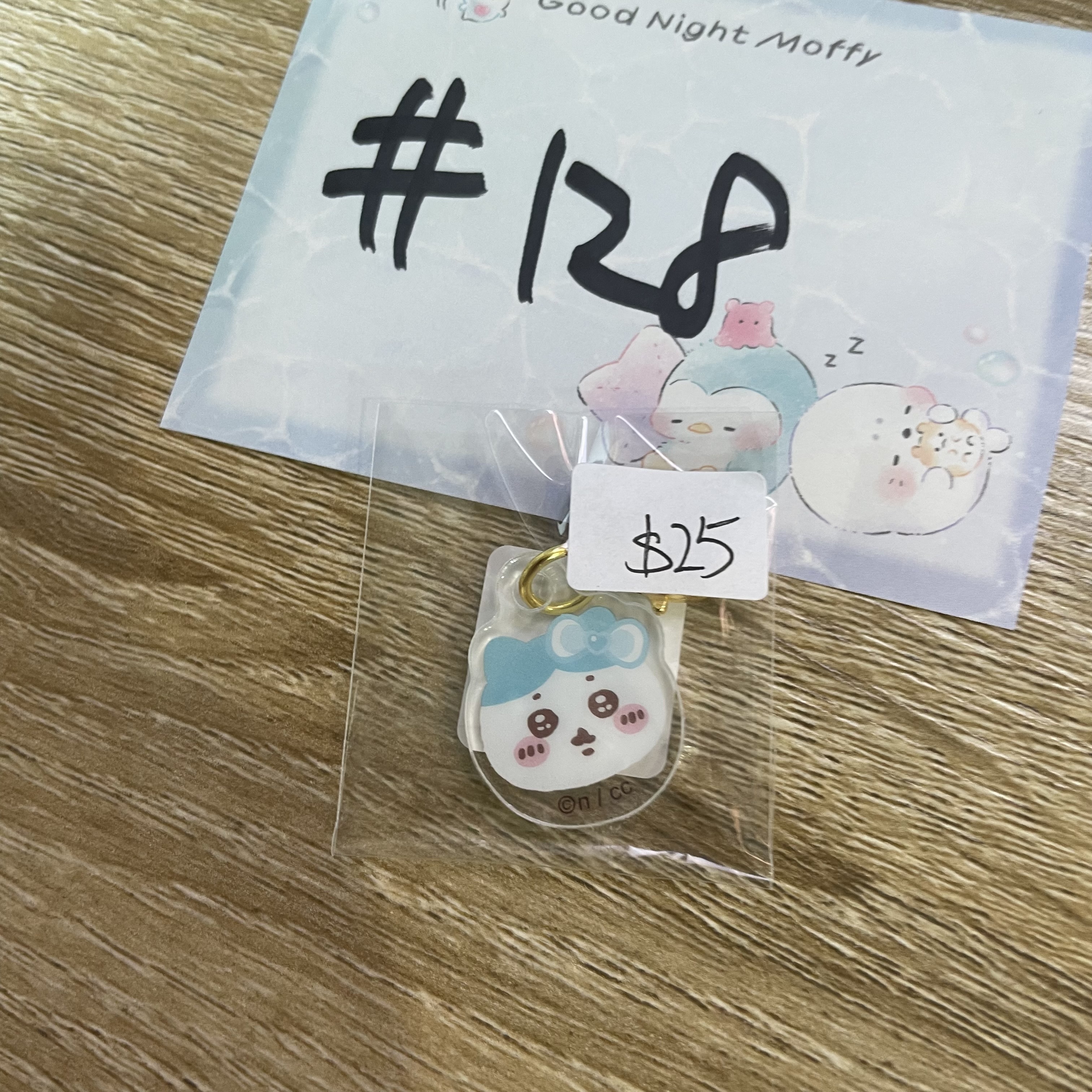 CHIIKAWA  八字貓  掛件#128