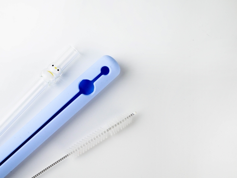 好玻企鵝造型玻璃吸管環保吸管