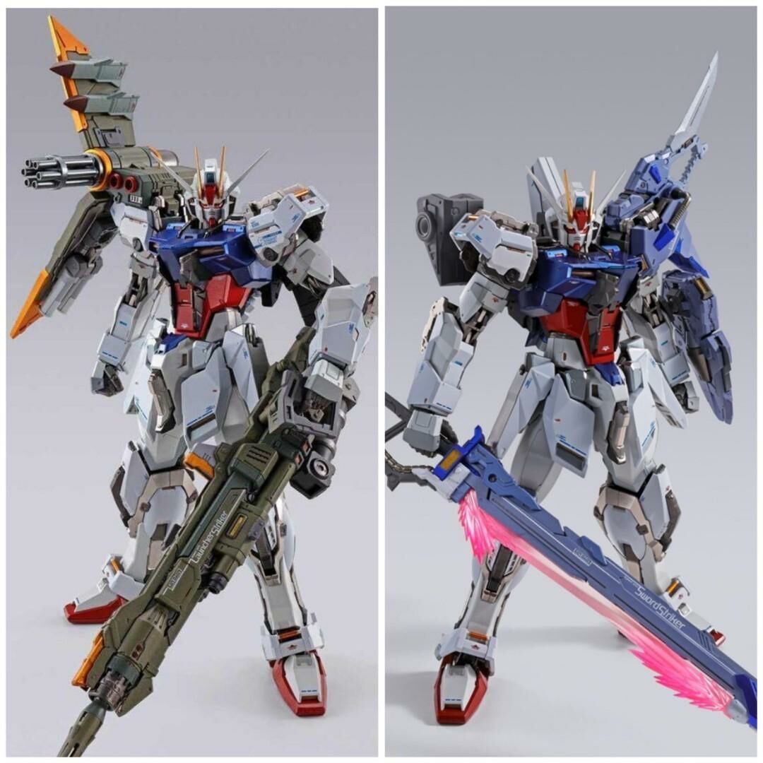 Metal Build 「重劍型突擊高達大劍裝備」＆「砲戰型突擊高達炮裝備」