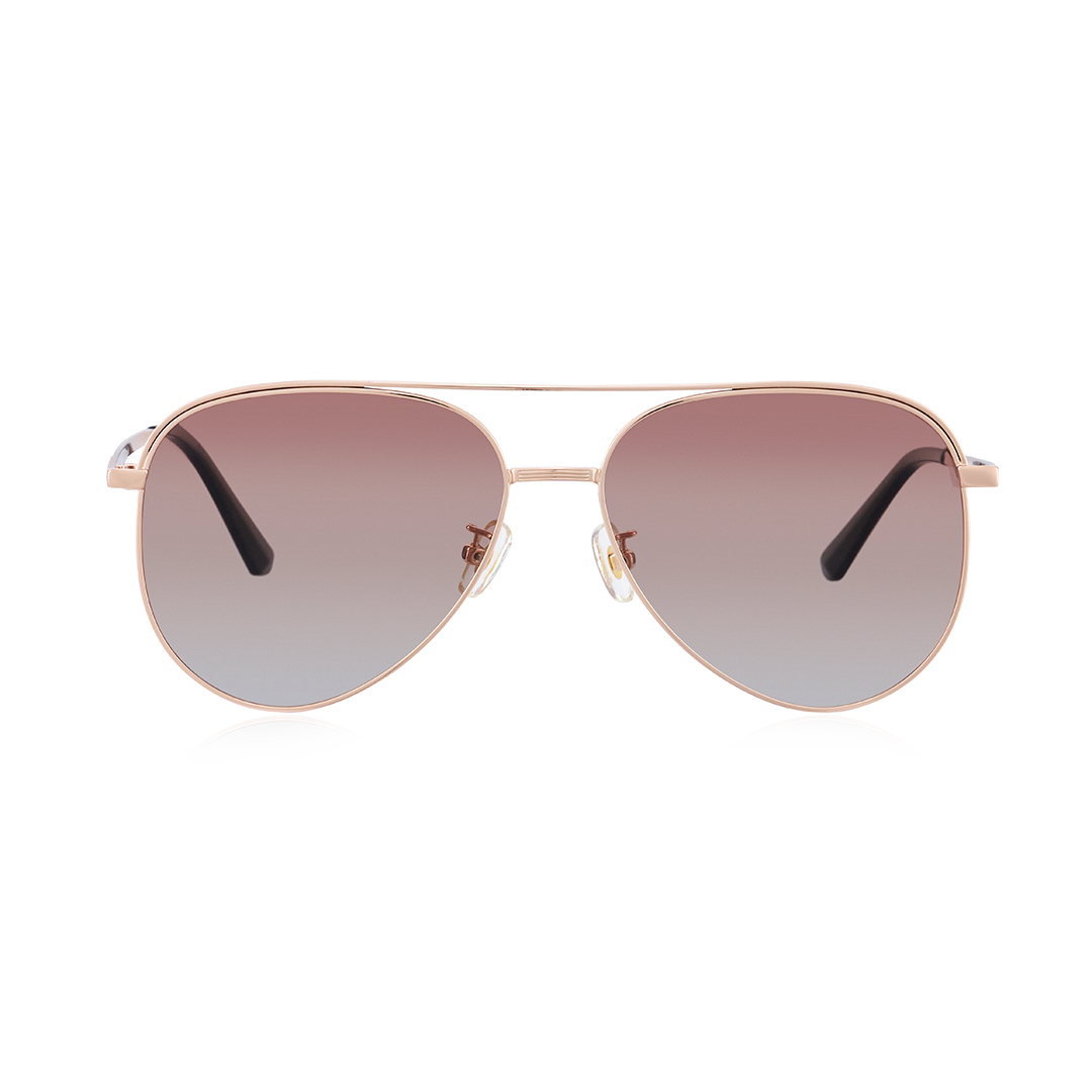 特工雙鼻橋飛行框墨鏡-三色可選