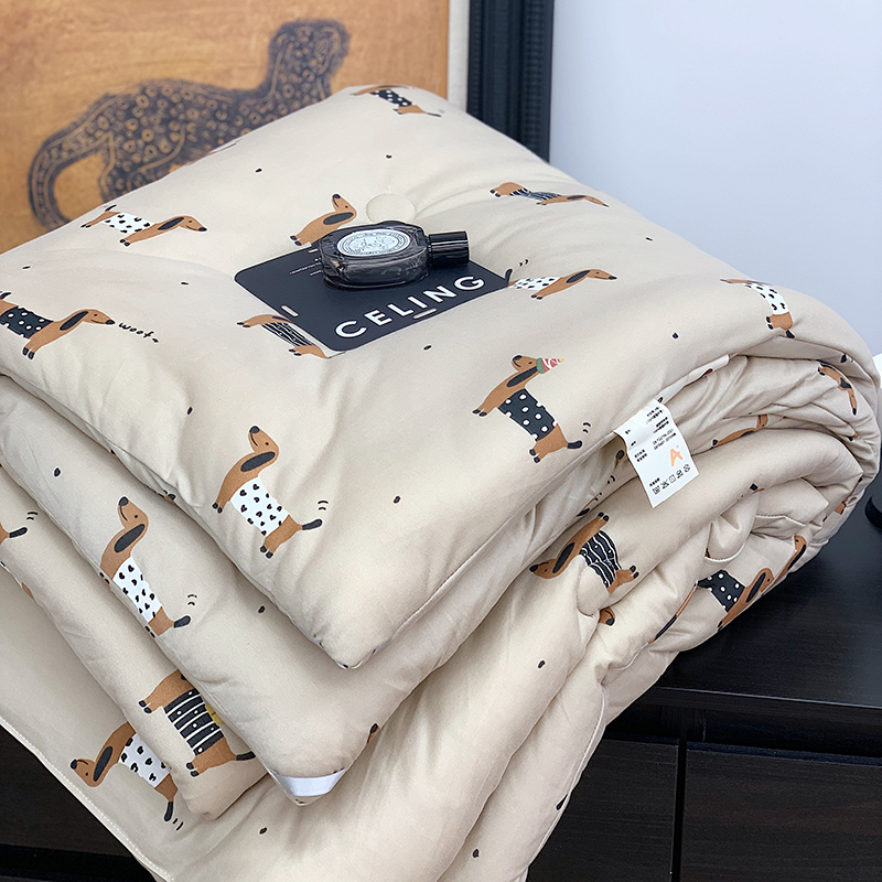 《4946》可愛臘腸狗四季春秋棉被