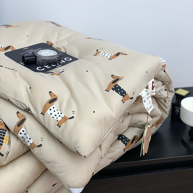 《4946》可愛臘腸狗四季春秋棉被