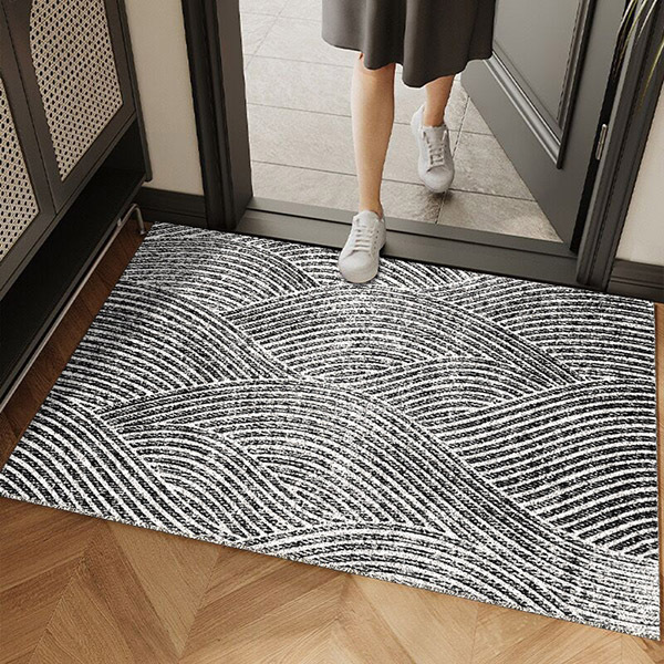 線條美學進門除塵地墊