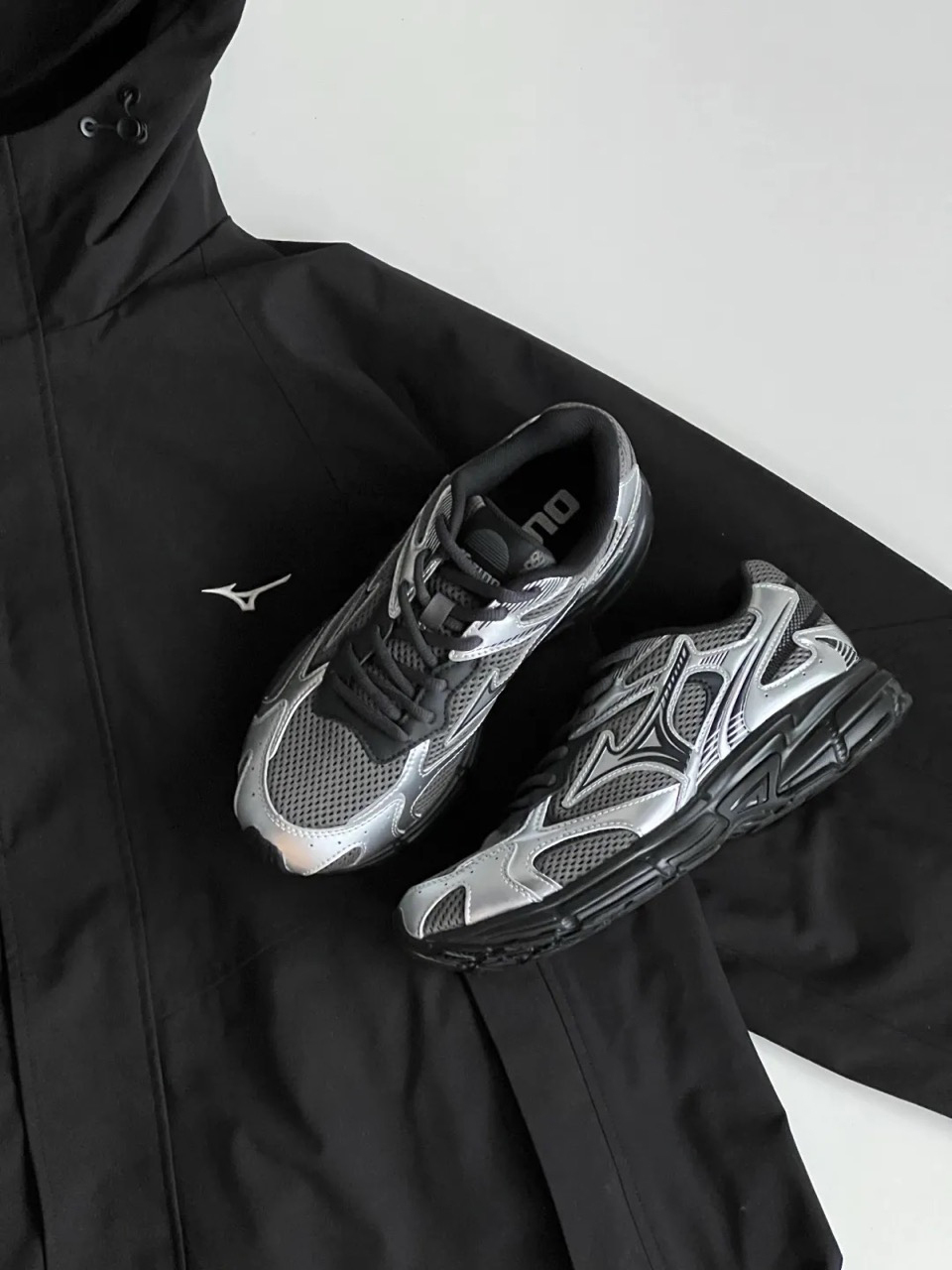 MIZUNO SPEED 2K 美津濃 黑幻銀 銀灰 仿舊 男女鞋 D1GH222919 / 預購