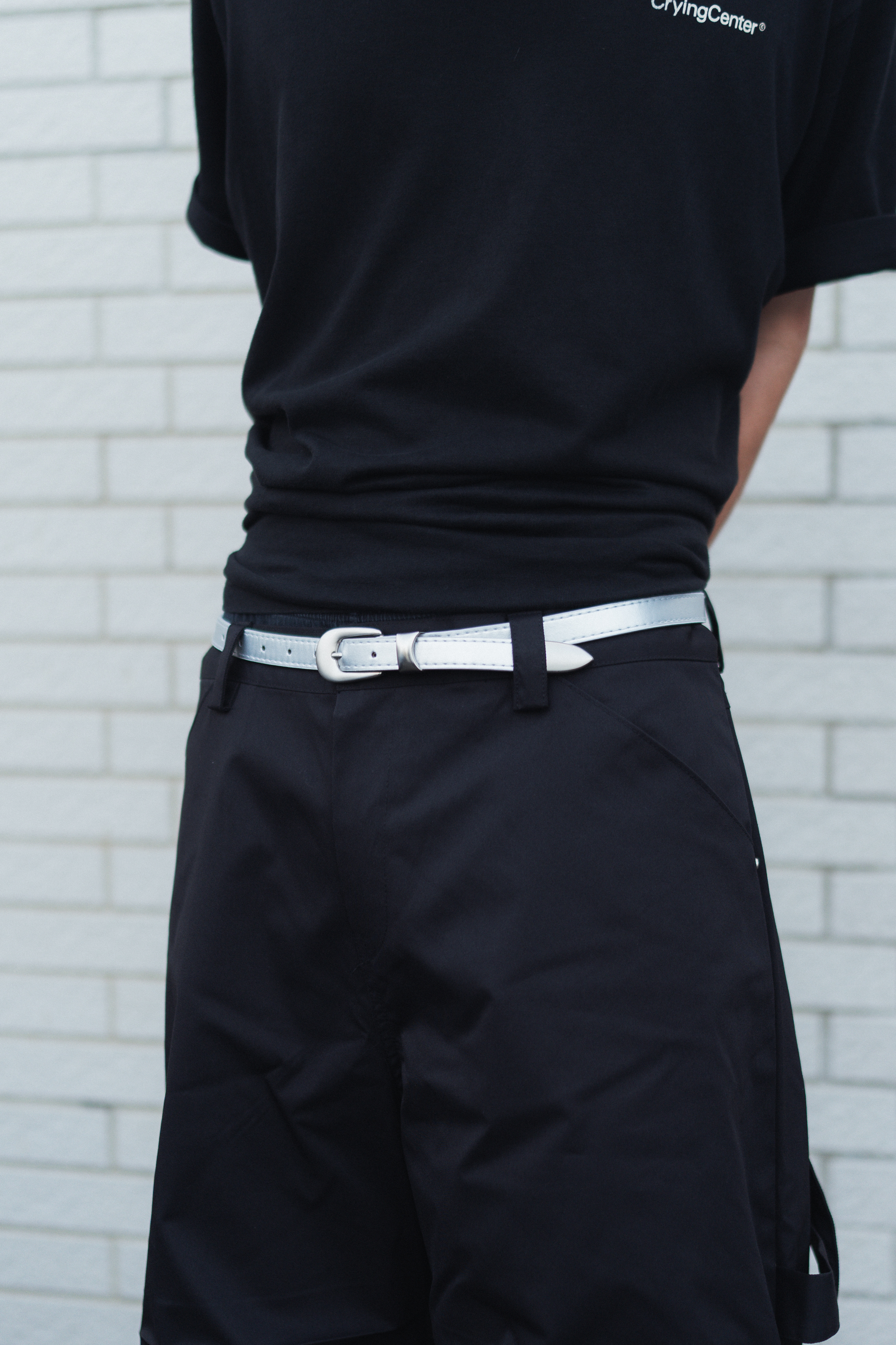 JIN UNIVERSAL 霧面金屬基本款細皮帶