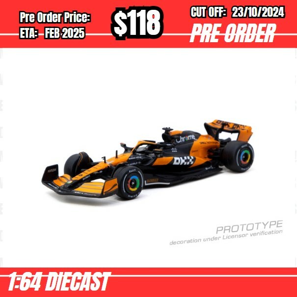 PO-$118 * Tarmac * 1:64 McLaren MCL60 2024 Livery Show Car [OD11/10]