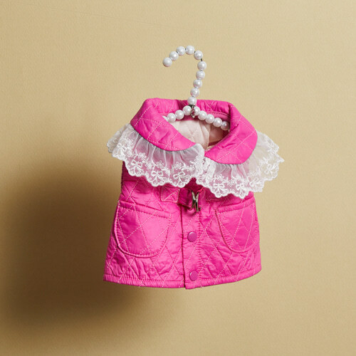 Louisdog 散步夾克(炫粉色)