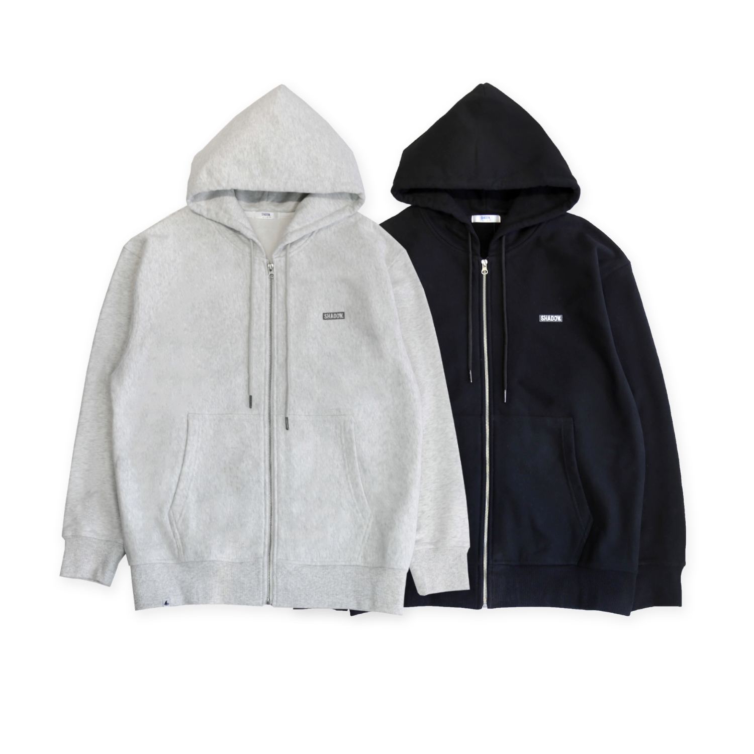 SHADOW 24FW Bar Logo Zip Hood / 刷毛連帽外套