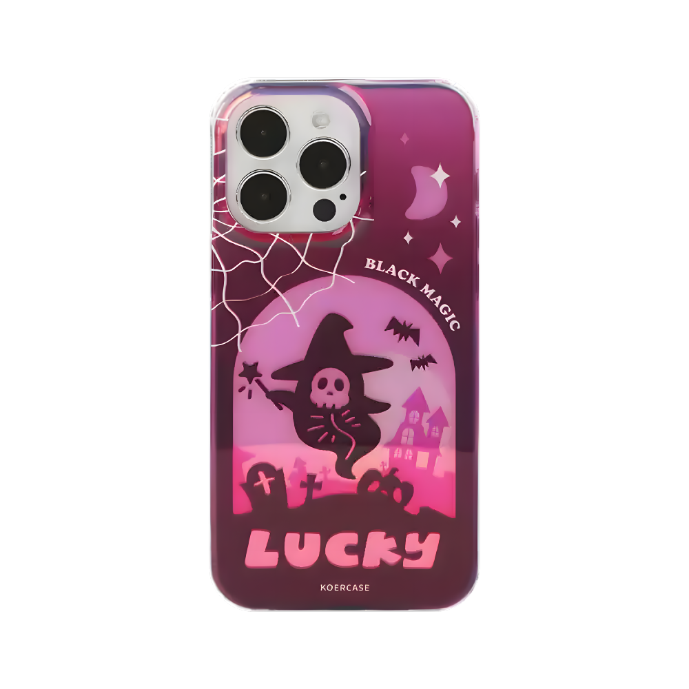 【KOERCASE】鐳射工藝 iPhone 保護殼 - 雷電幸運