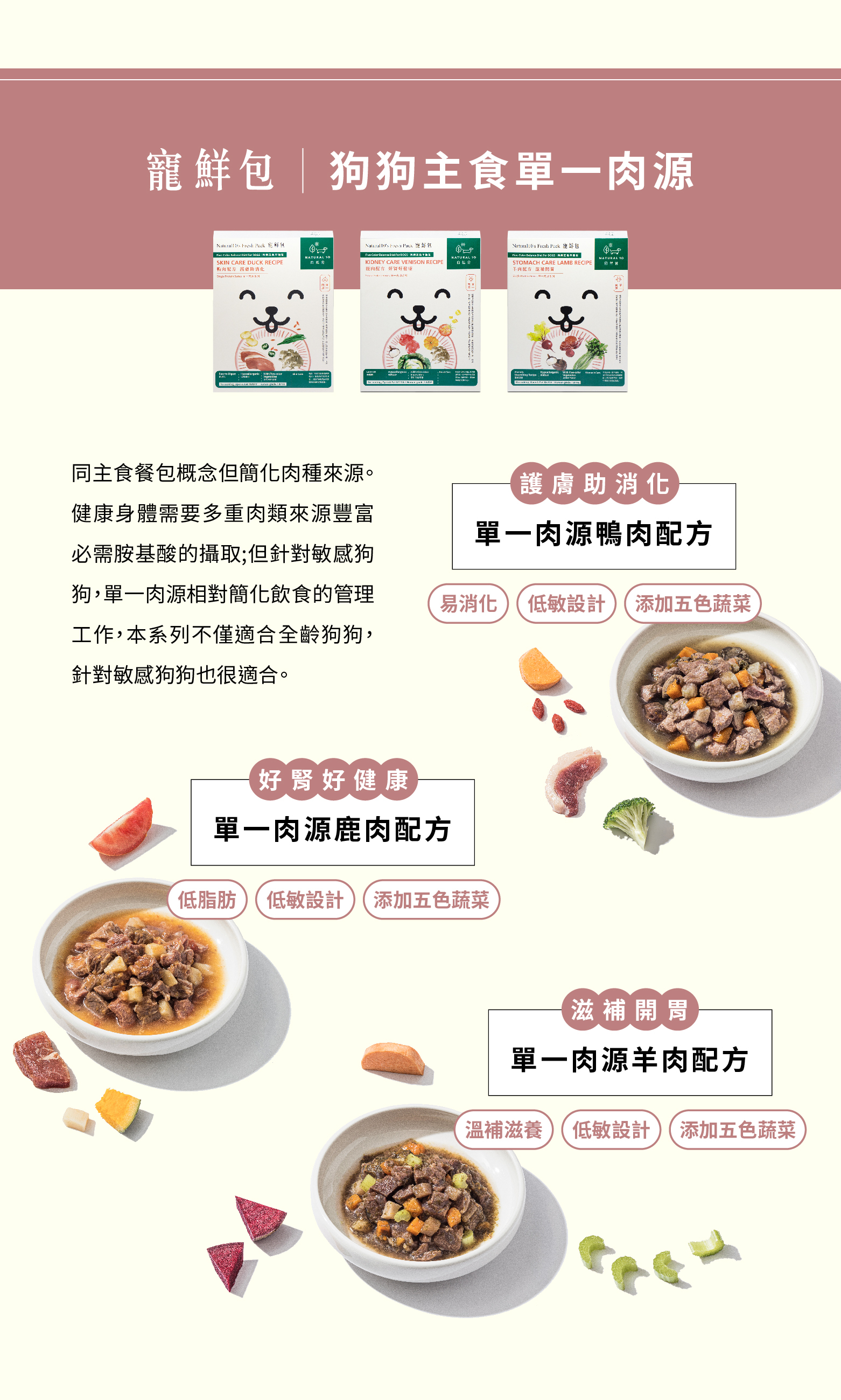 也有適合狗腎臟病的狗鮮食