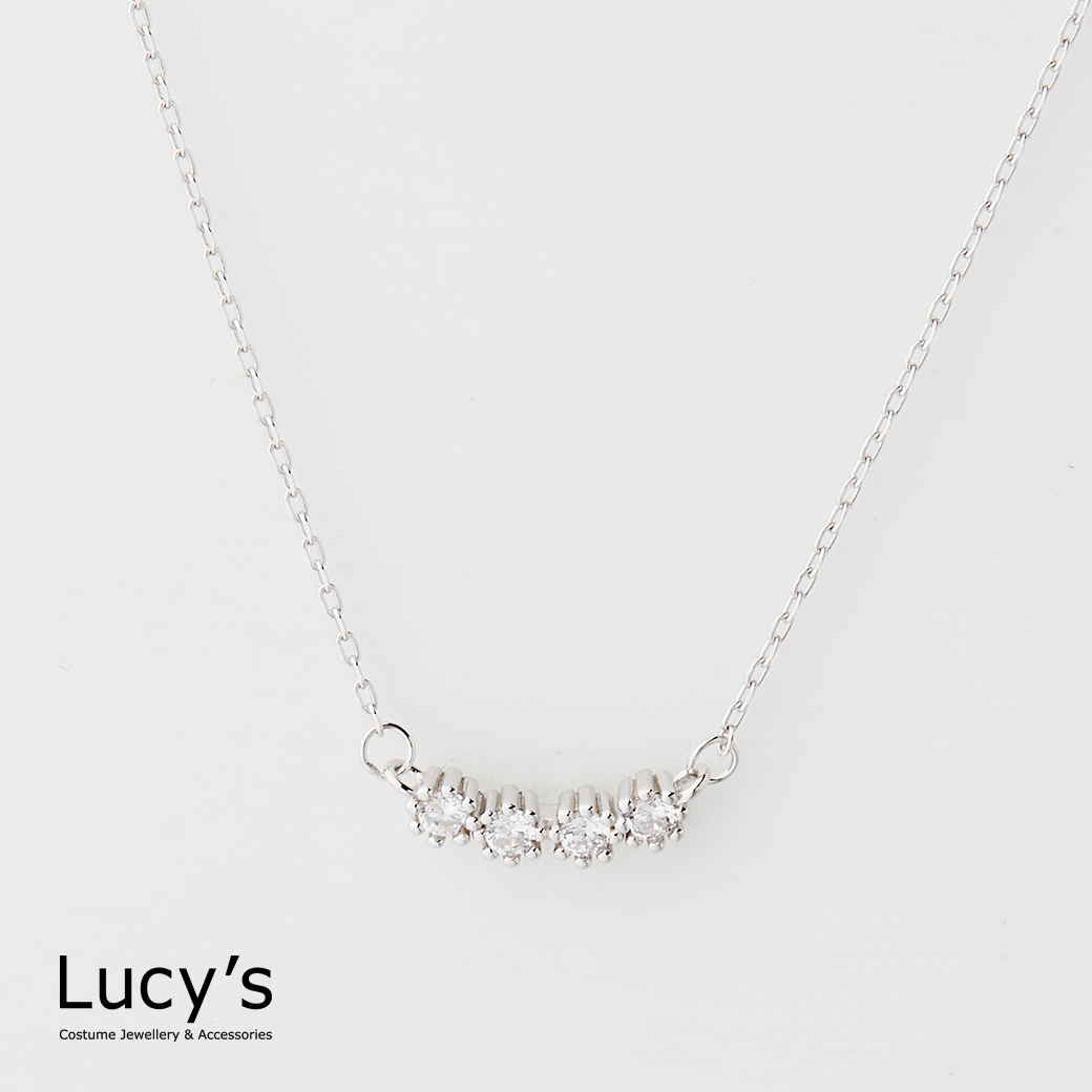 925純銀 璀璨圓舞 項鍊 (二色) (118560/118561)