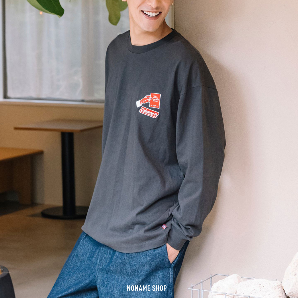 COLEMAN X FREAK'S STORE 戶外 露營 插畫 長袖 四色 (男款)