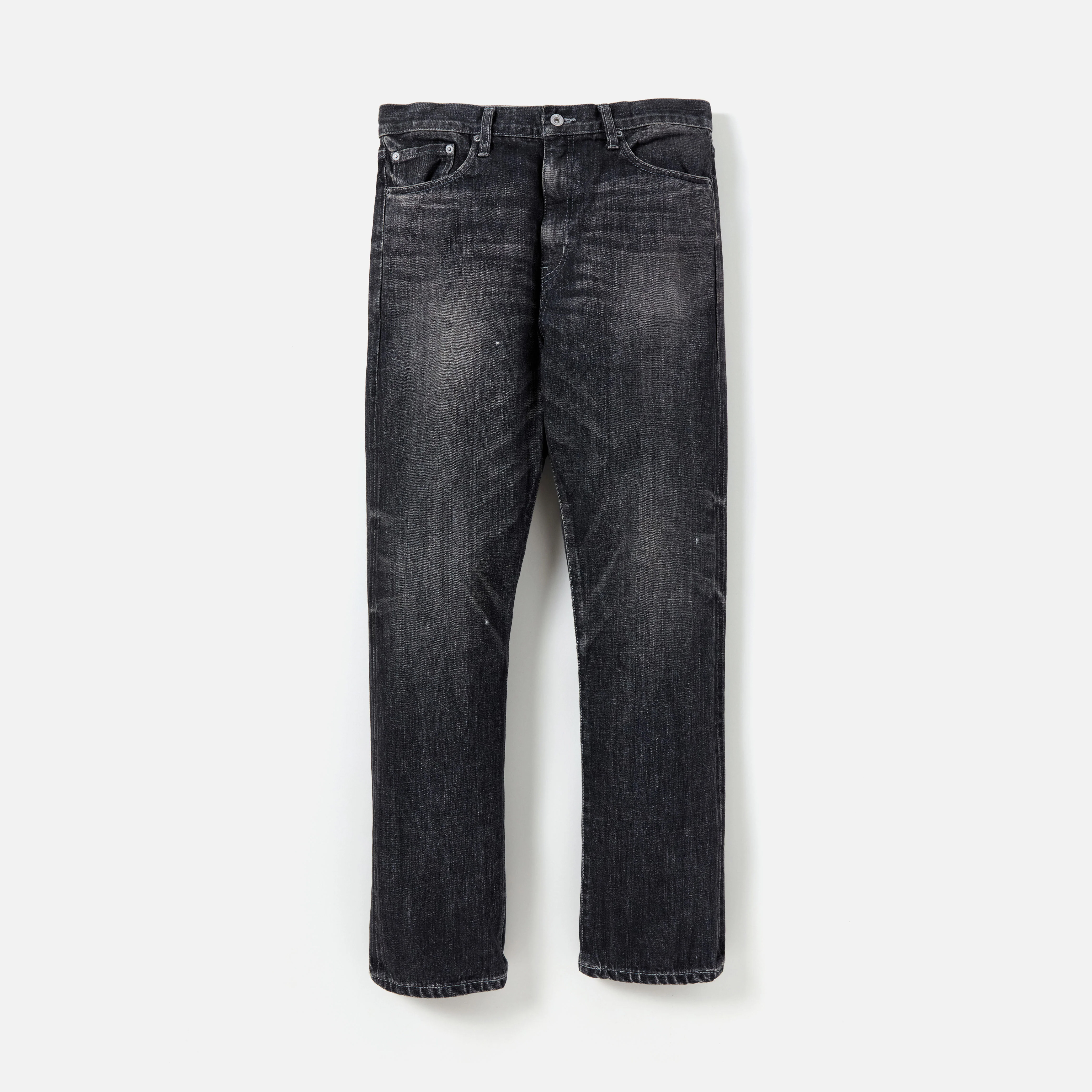 -(B4a03)-NEIGHBORHOOD WASHED DENIM DP MID PANTS 水洗牛仔褲 深中版 丹寧藍/黑色-242XBNH-PTM06