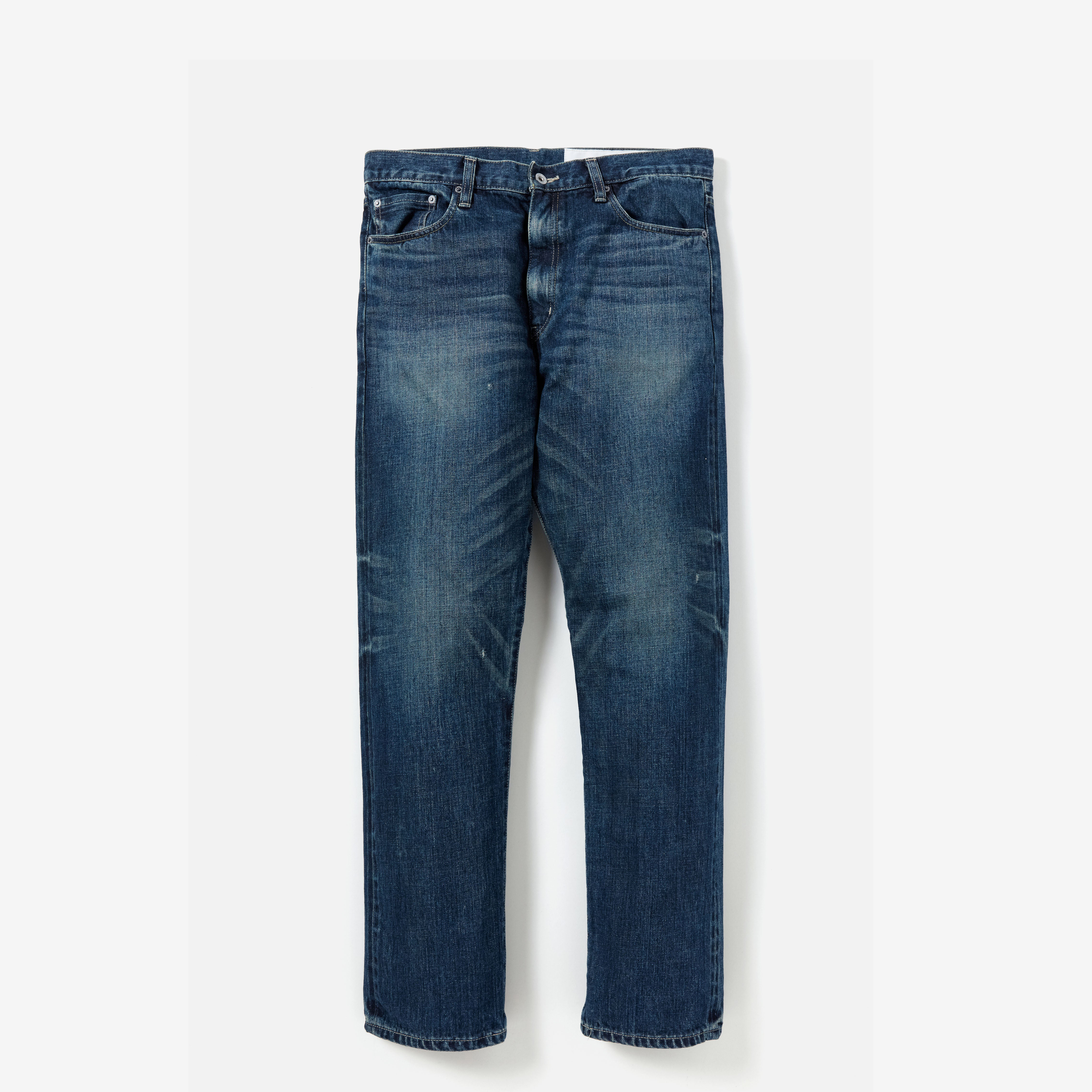 -(B4a03)-NEIGHBORHOOD WASHED DENIM DP MID PANTS 水洗牛仔褲 深中版 丹寧藍/黑色-242XBNH-PTM06