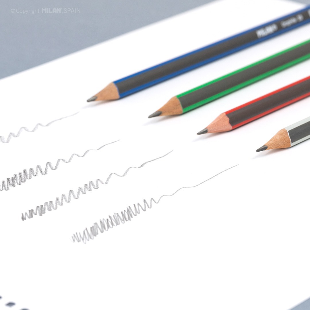 MILAN 經典三角鉛筆_H_12入裝