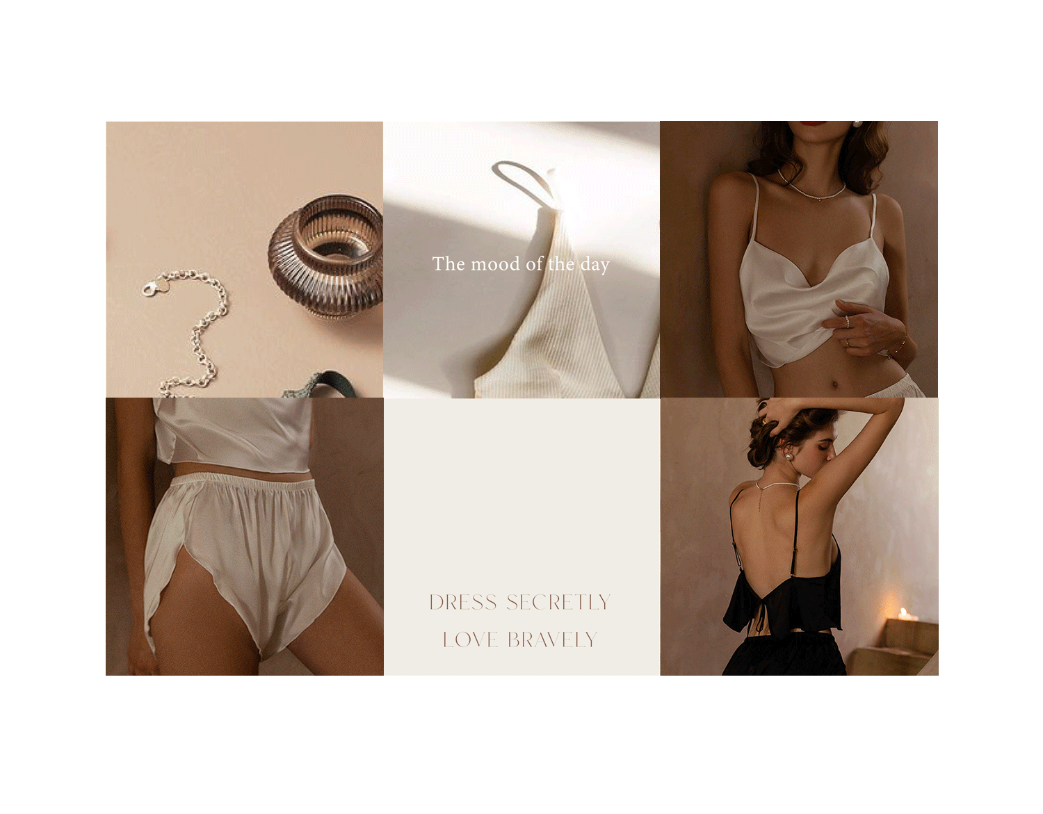 小甜心緞面絲滑睡衣套裝