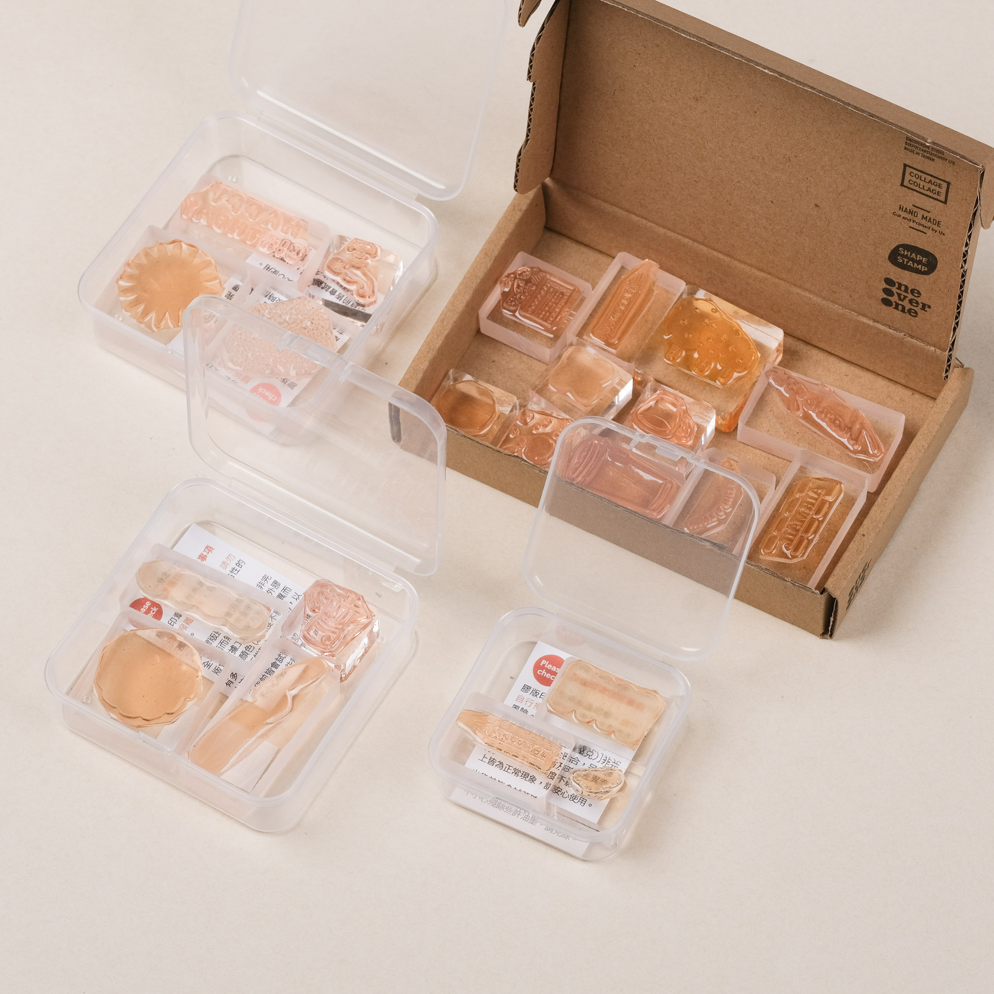 一分之一工作室膠版印章