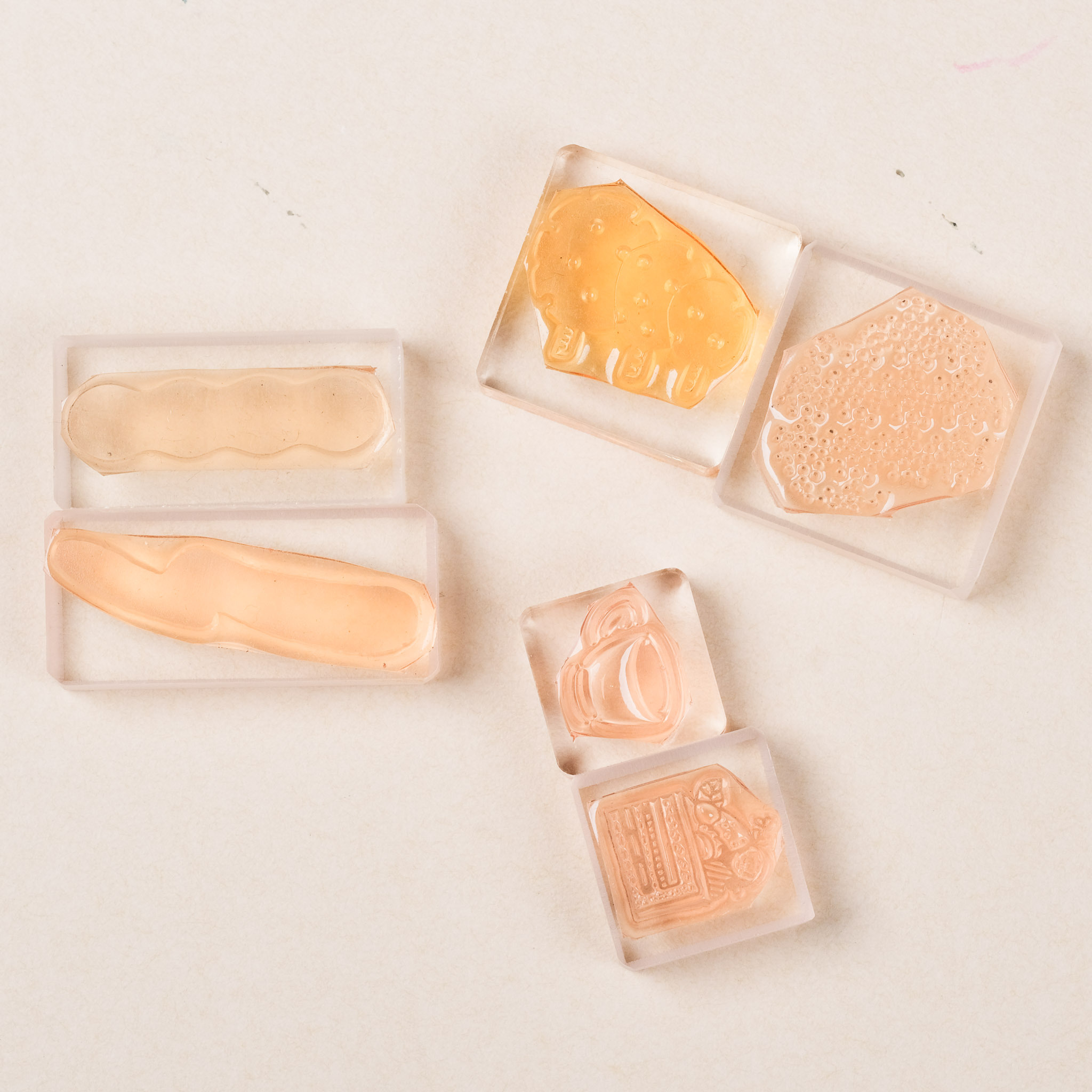 一分之一工作室膠版印章