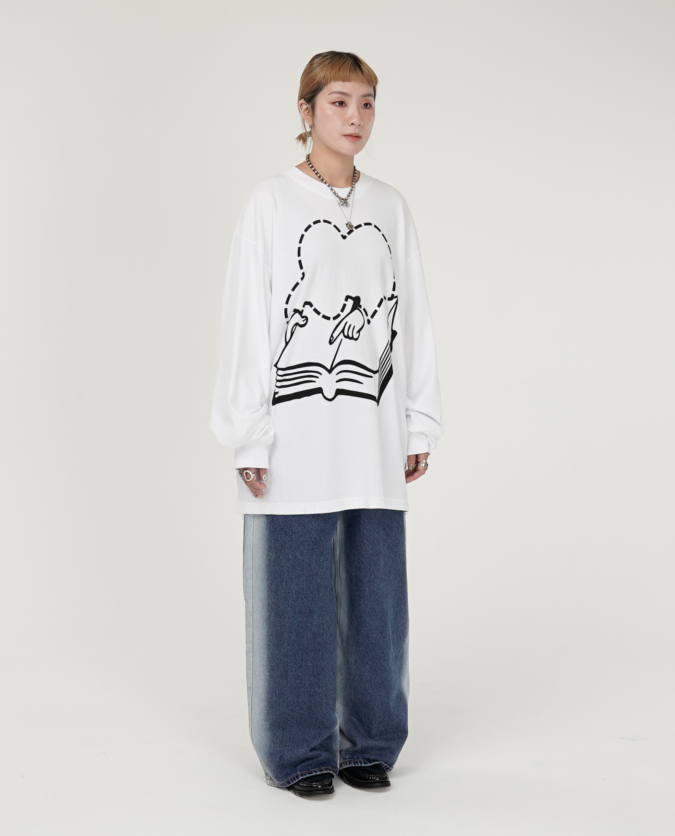 Ramps KNOWLEDGE LONG SLEEVE T-SHIRT - 24 FW
