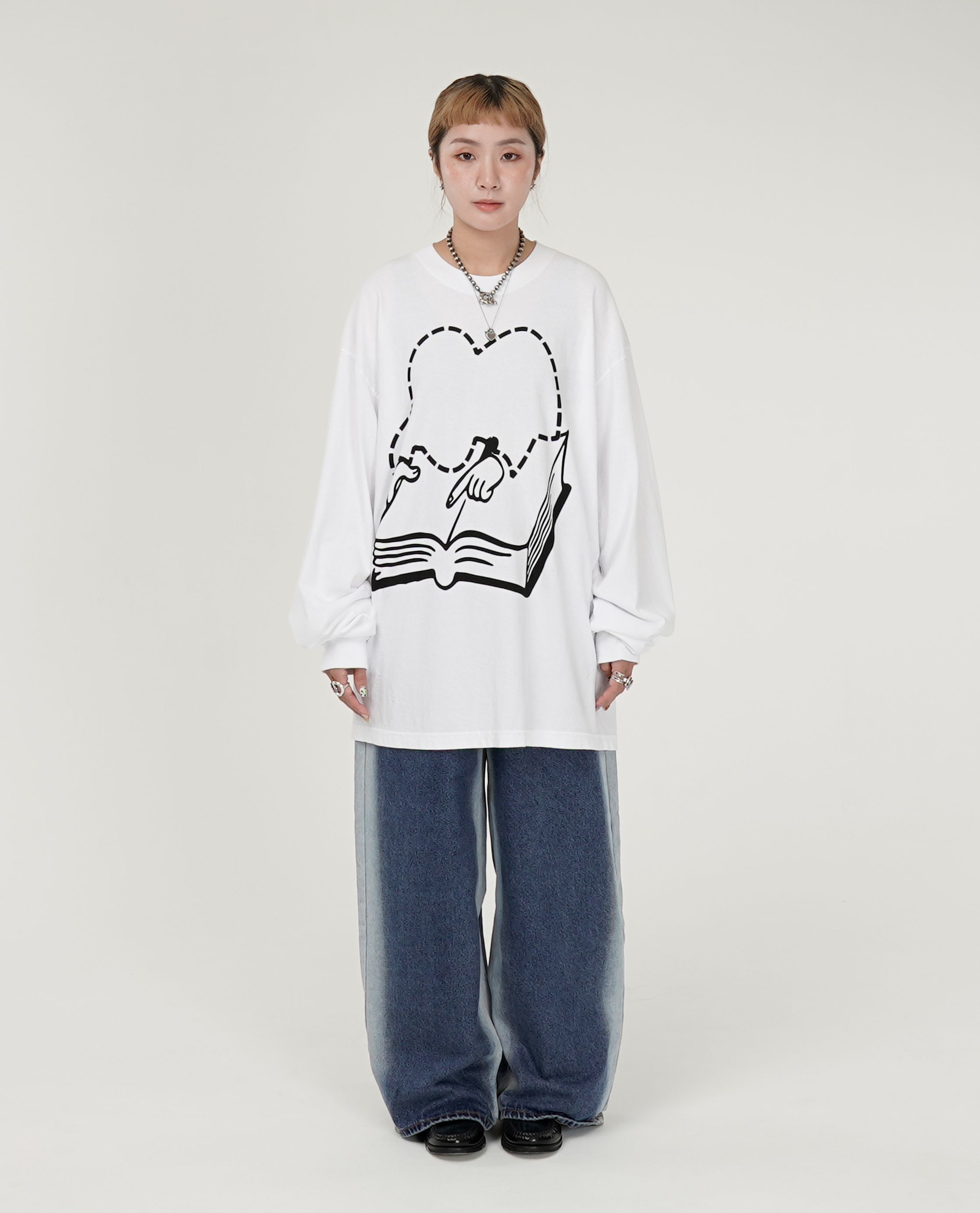 Ramps KNOWLEDGE LONG SLEEVE T-SHIRT - 24 FW
