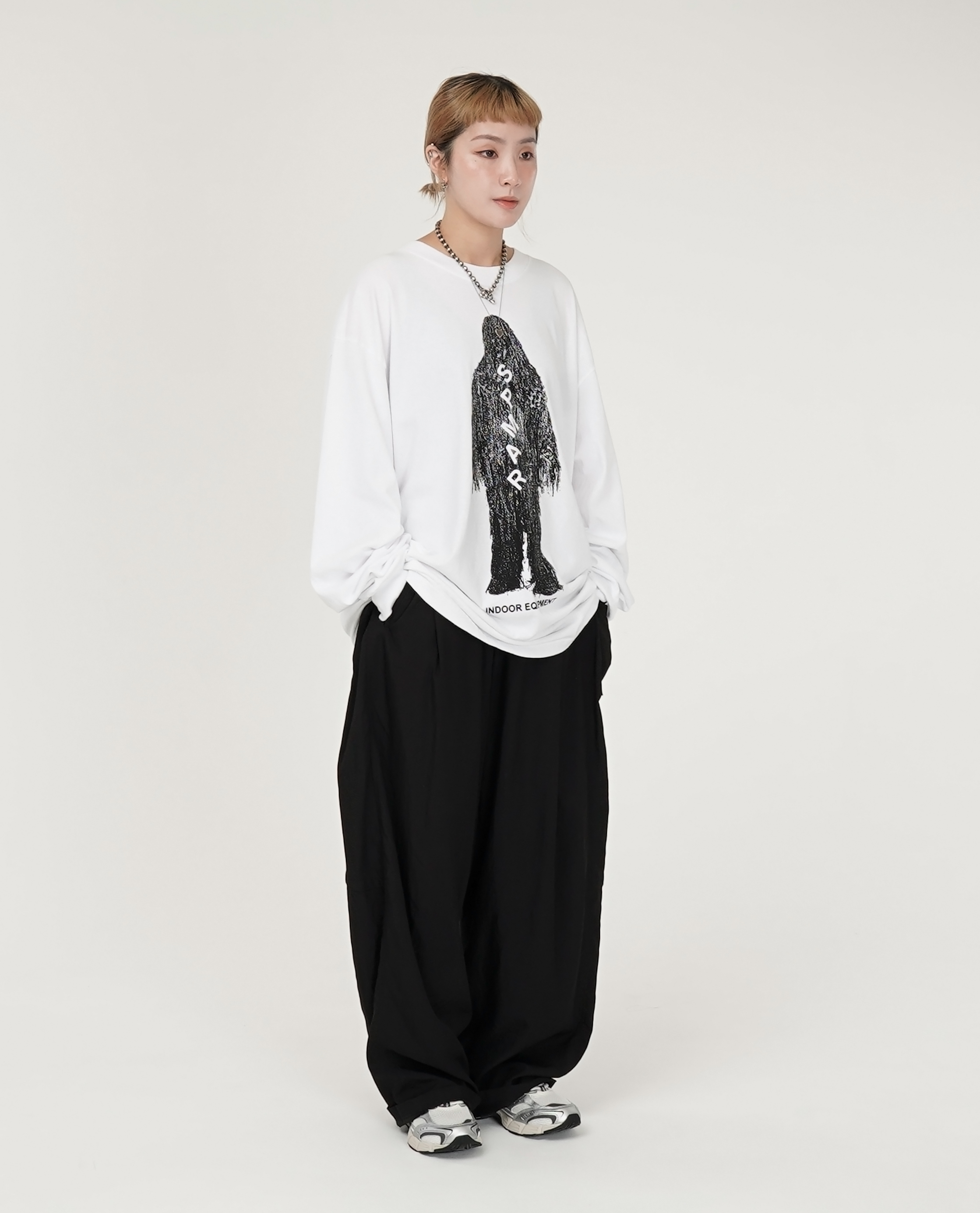 Ramps CLOAK LONG SLEEVE T-SHIRT - 24 FW