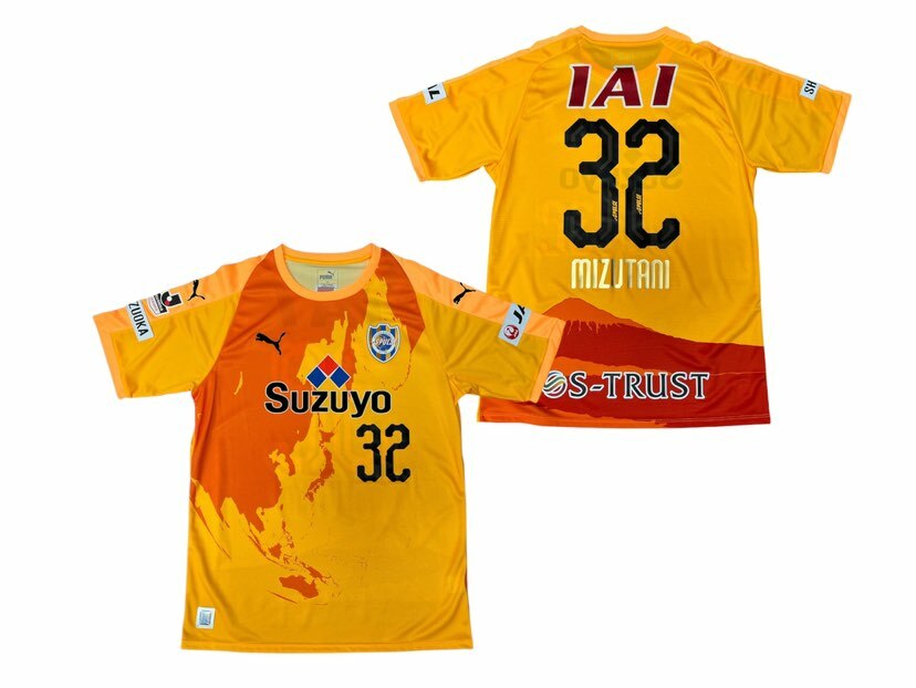 2018 清水心跳 主場球員版球衣 #32 MIZUTANI 水谷 拓磨 (金色人名印字)