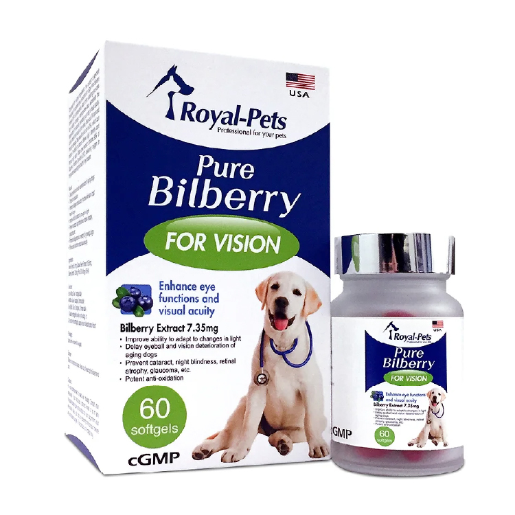 ROYAL-PETS｜Blueberry 純正藍莓 60粒 (軟膠囊)
