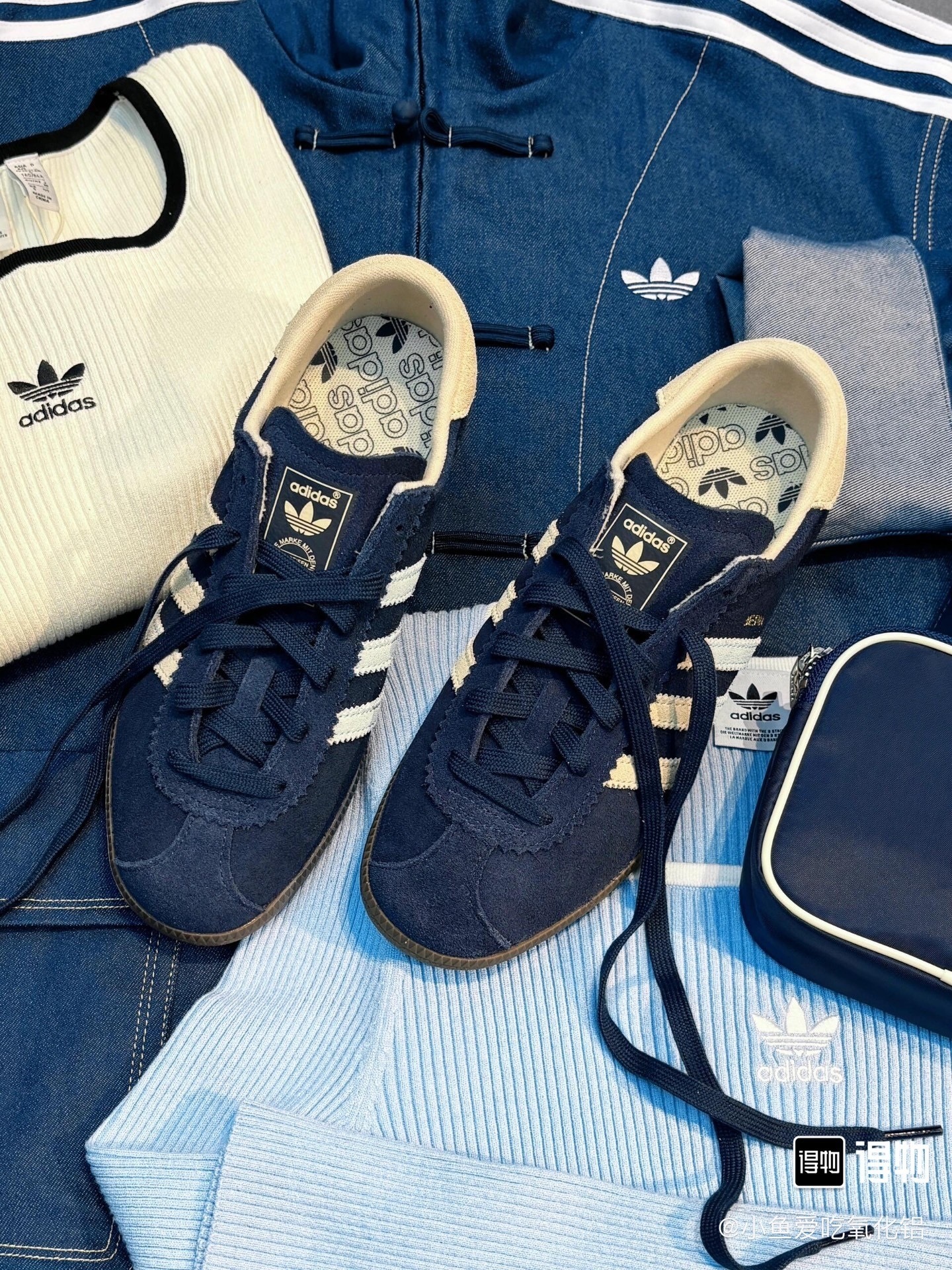 【逢甲 FUZZY】W Adidas BERN "Night Indigo" 海軍藍 麂皮 IG2004