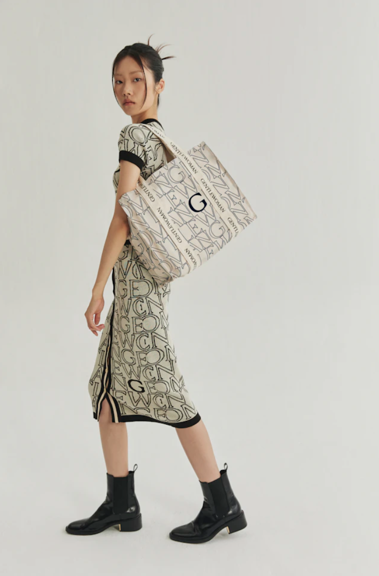 泰國 GENTLEWOMAN帆布方形OTE BAG (T10 GW851)