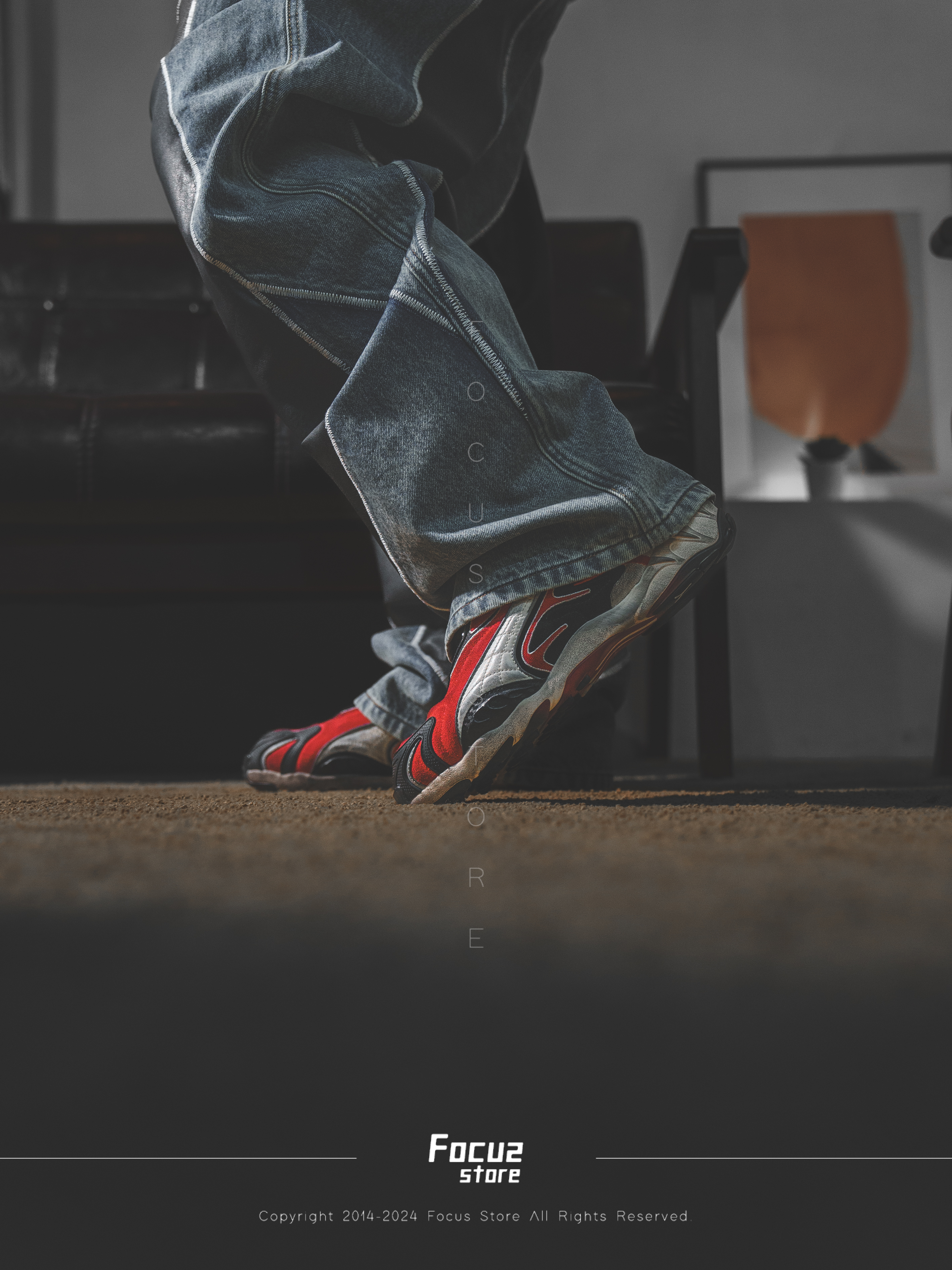 【Focus Store】預購 A$AP Rocky x Puma Inhale "Distressed Pack - Black Pop Red" 紅黑 402453-01