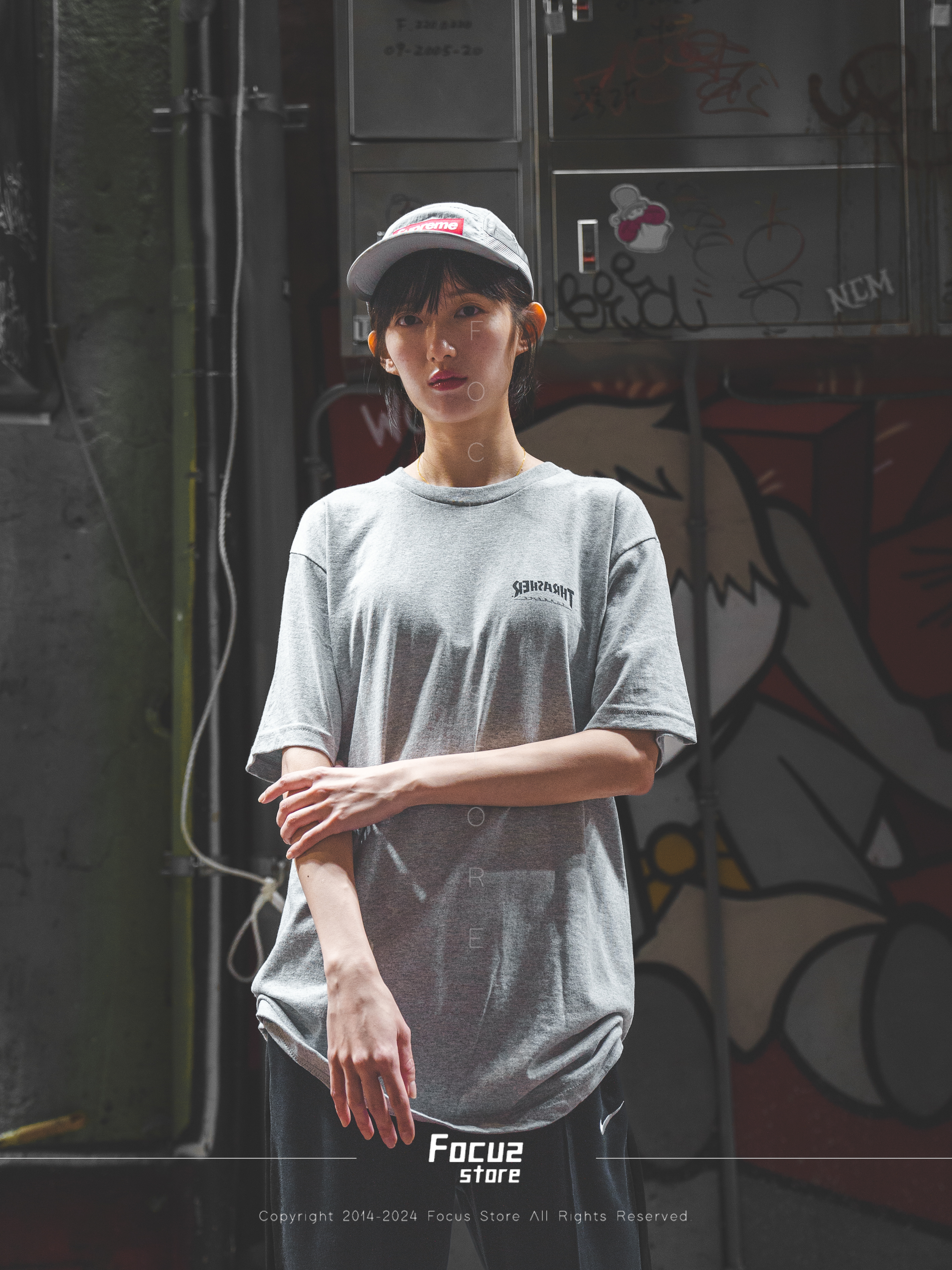 【Focus Store】現貨秒發 Thrasher x Supreme FW24 Week6 Crocs Tee 五色 聯名款