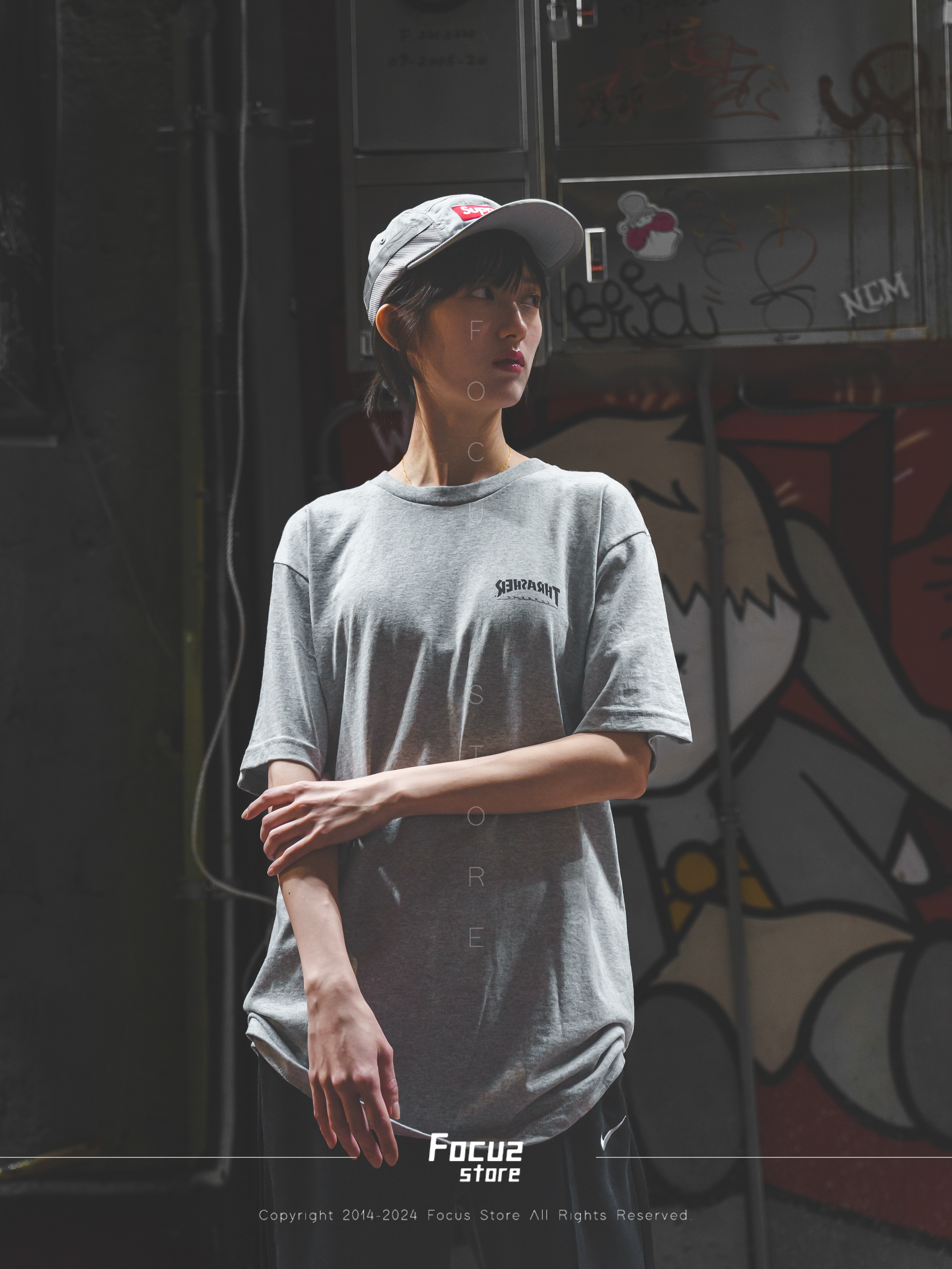 【Focus Store】現貨秒發 Thrasher x Supreme FW24 Week6 Crocs Tee 五色 聯名款