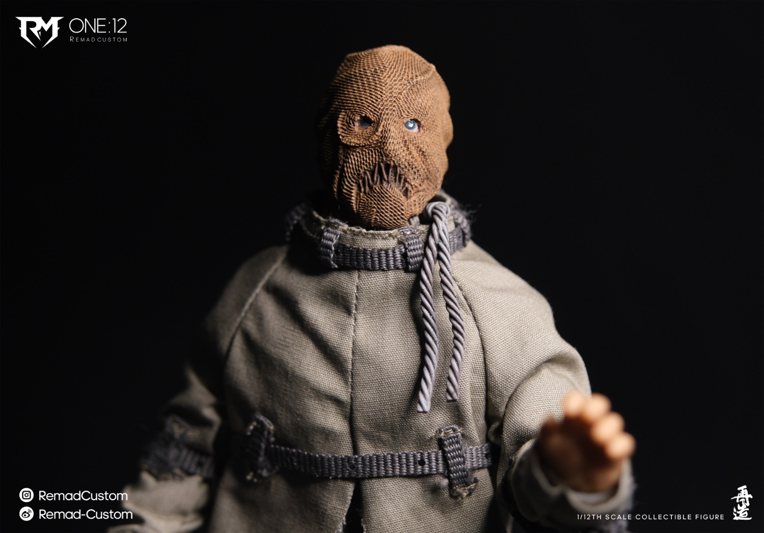 Remad Custom 1/12 Straw Man Action Figure