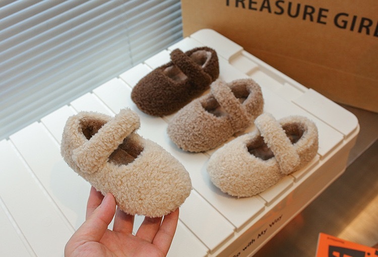 現貨尺寸 25內長 15.0cm｜三色泰迪熊魔鬼氈鞋🐻