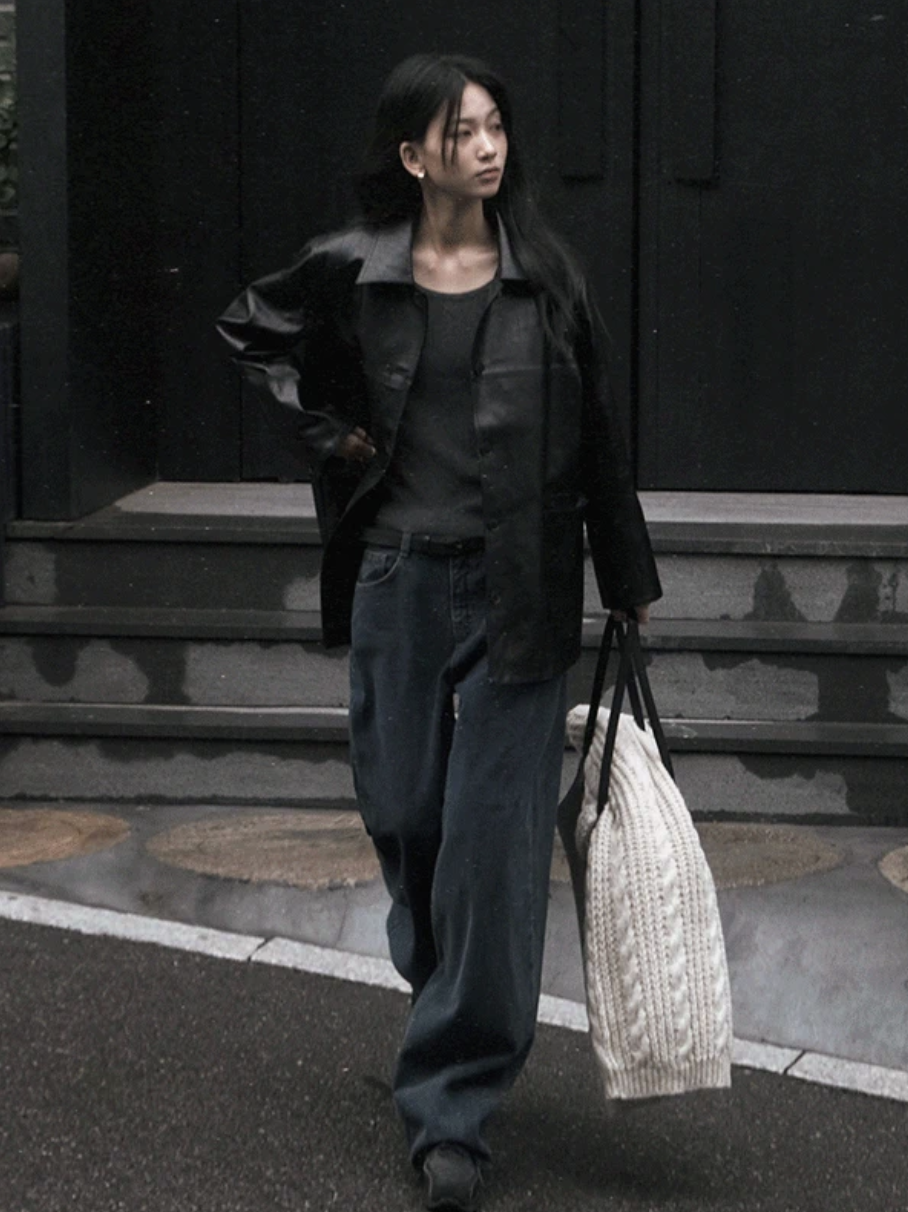 預訂｜SLOWAND #SLOWMADE Vegan Leather Coat (One Color)