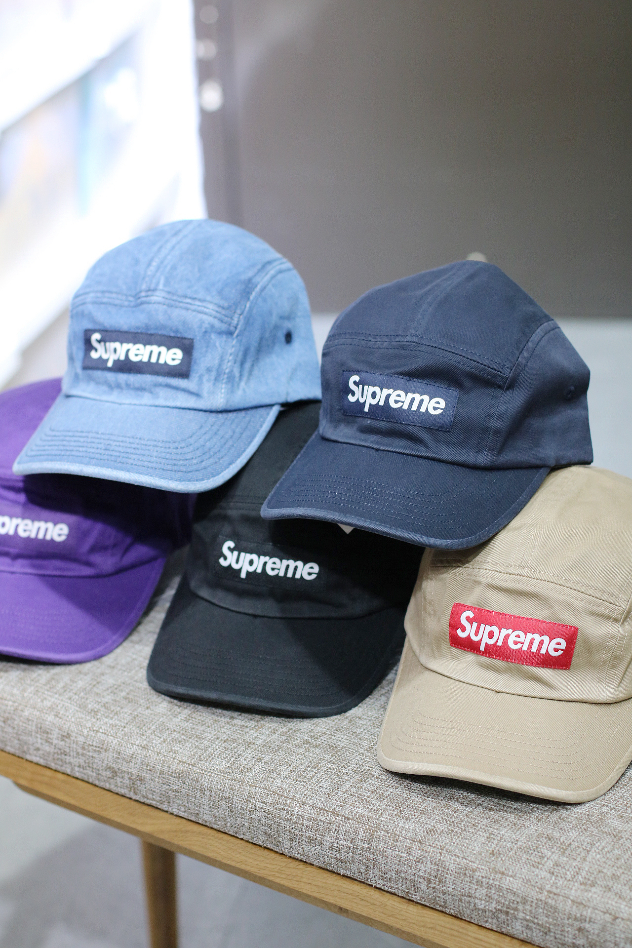 Supreme FW24 Washed Chino Twill Camp Cap