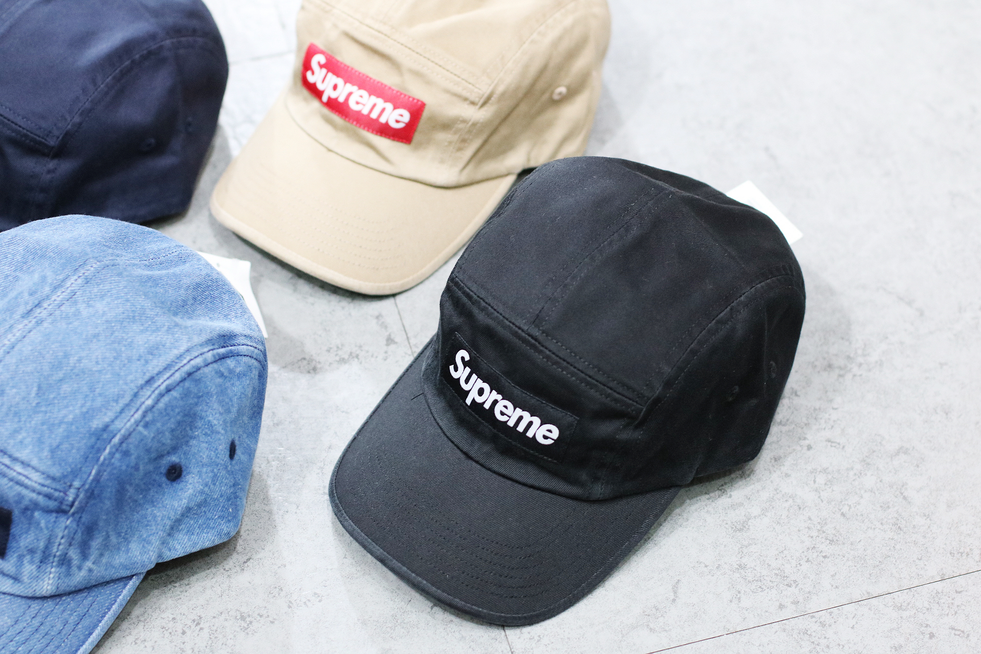 帽子 24AW supreme Washed Chino Twill Camp Cap SUPREME WASHED CHINO TWILL CAMP CAP SS24 – Trade Point_HK