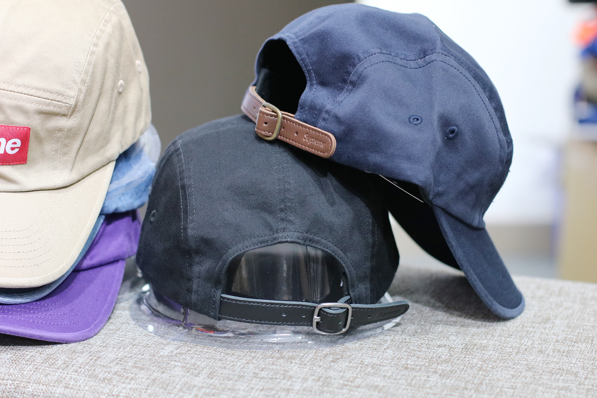 Supreme FW24 Washed Chino Twill Camp Cap