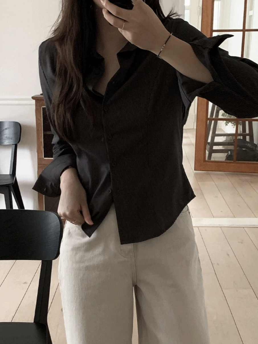 預訂｜SLOWAND #SLOWMADE Daily Stripe Line Shirt (2 Color)