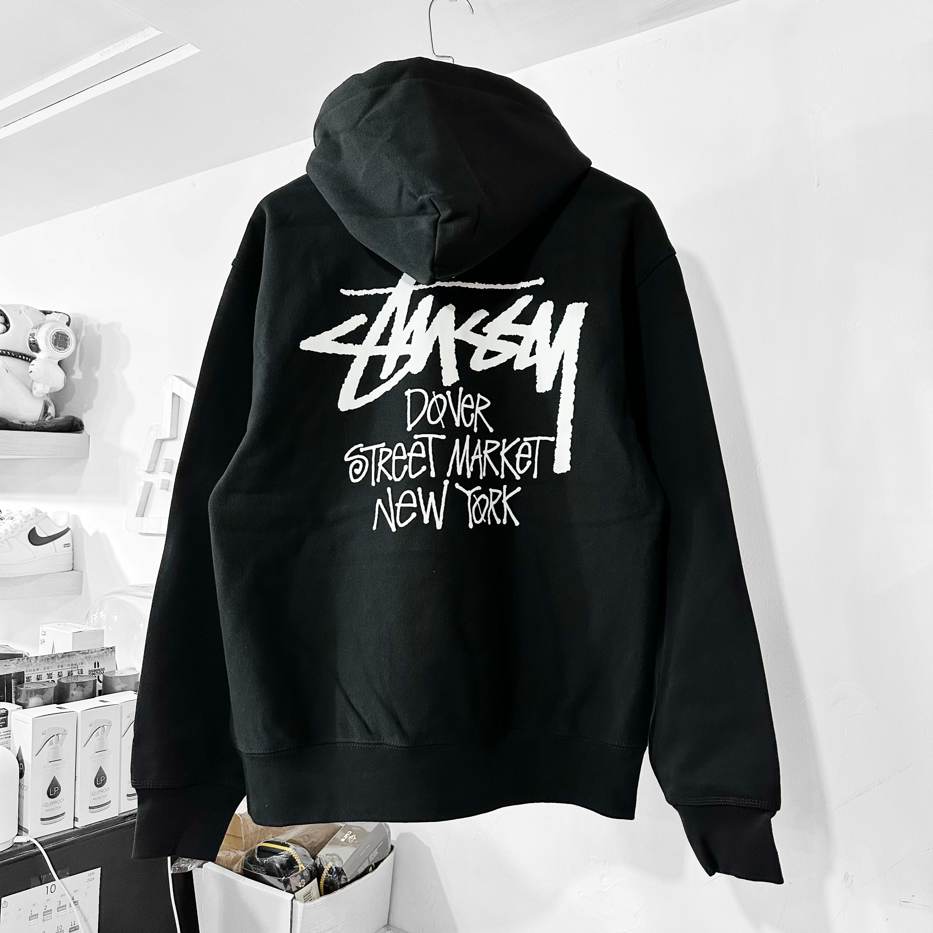 STÜSSY DSM New York Hoodie Black 黑色