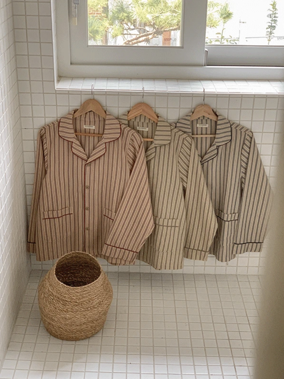 預訂｜Juuneedu Rusk Stripe Pajamas Set (3 COLOR)