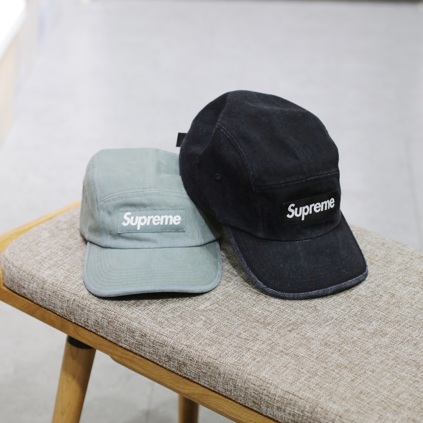SUPREME FW24 Denim Camp Cap