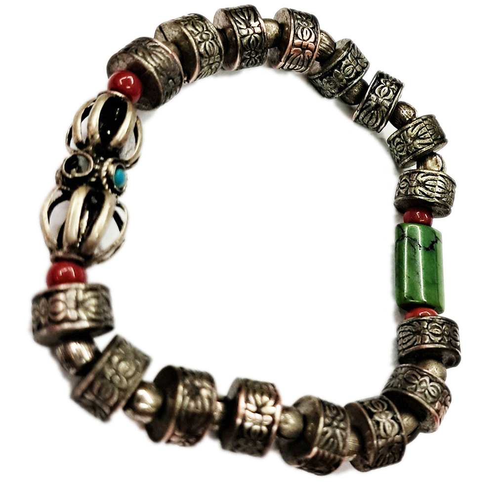 金剛杵&鎏銀手珠【十方】122137